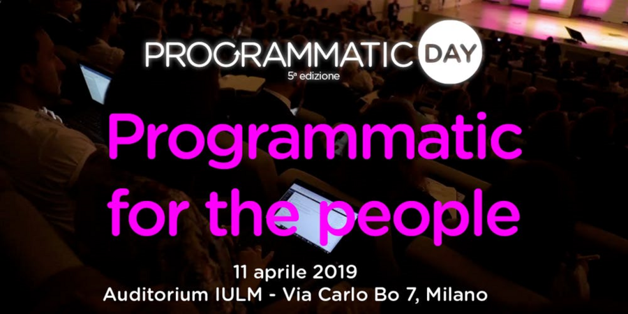 2019: Programmatic Day