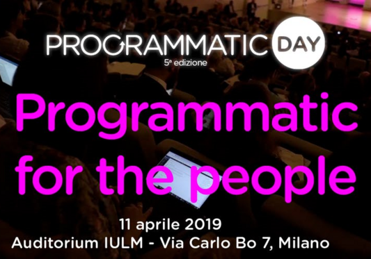 2019: Programmatic Day
