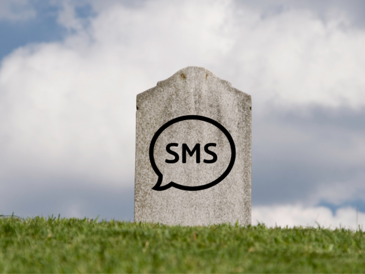 Il declino degli SMS