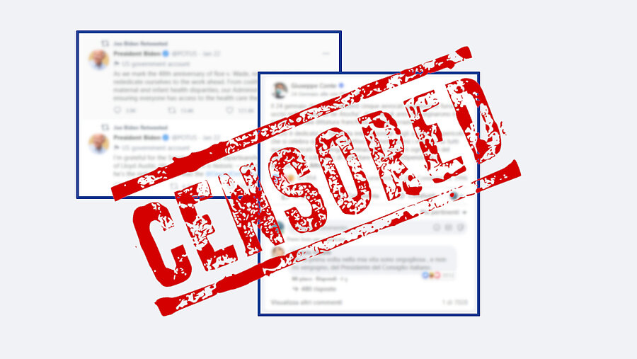 Censorship and social media