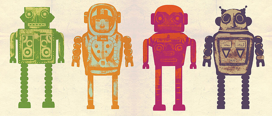 Human vs digital Robot